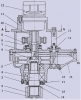 Механизм поворота с гидромотором КС-2574.28.100-1-02Г