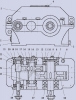 Редуктор грузовой лебедки 1Ц2У-250-31,5-22